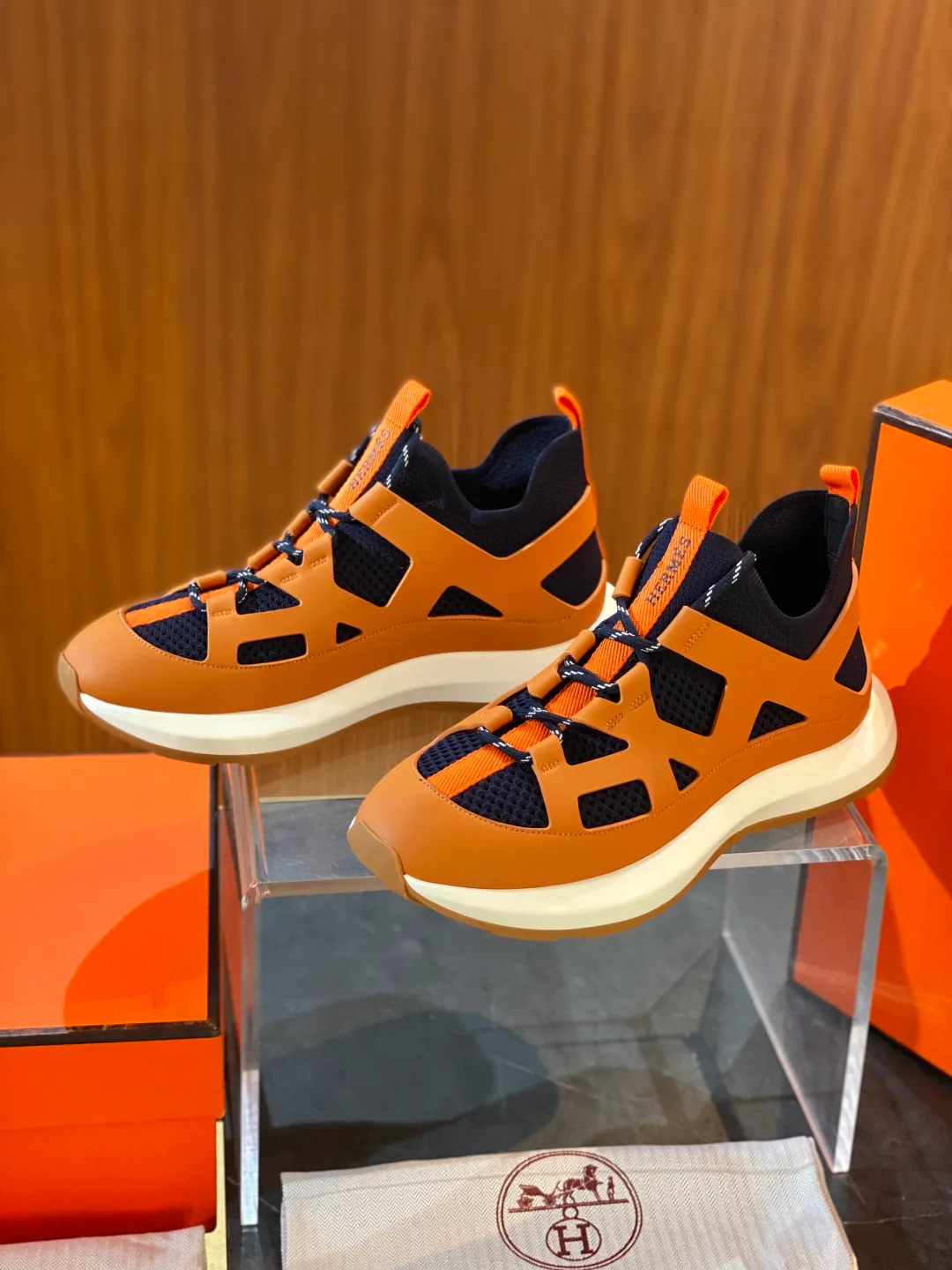 Кроссовки Мужские Hermes 48054