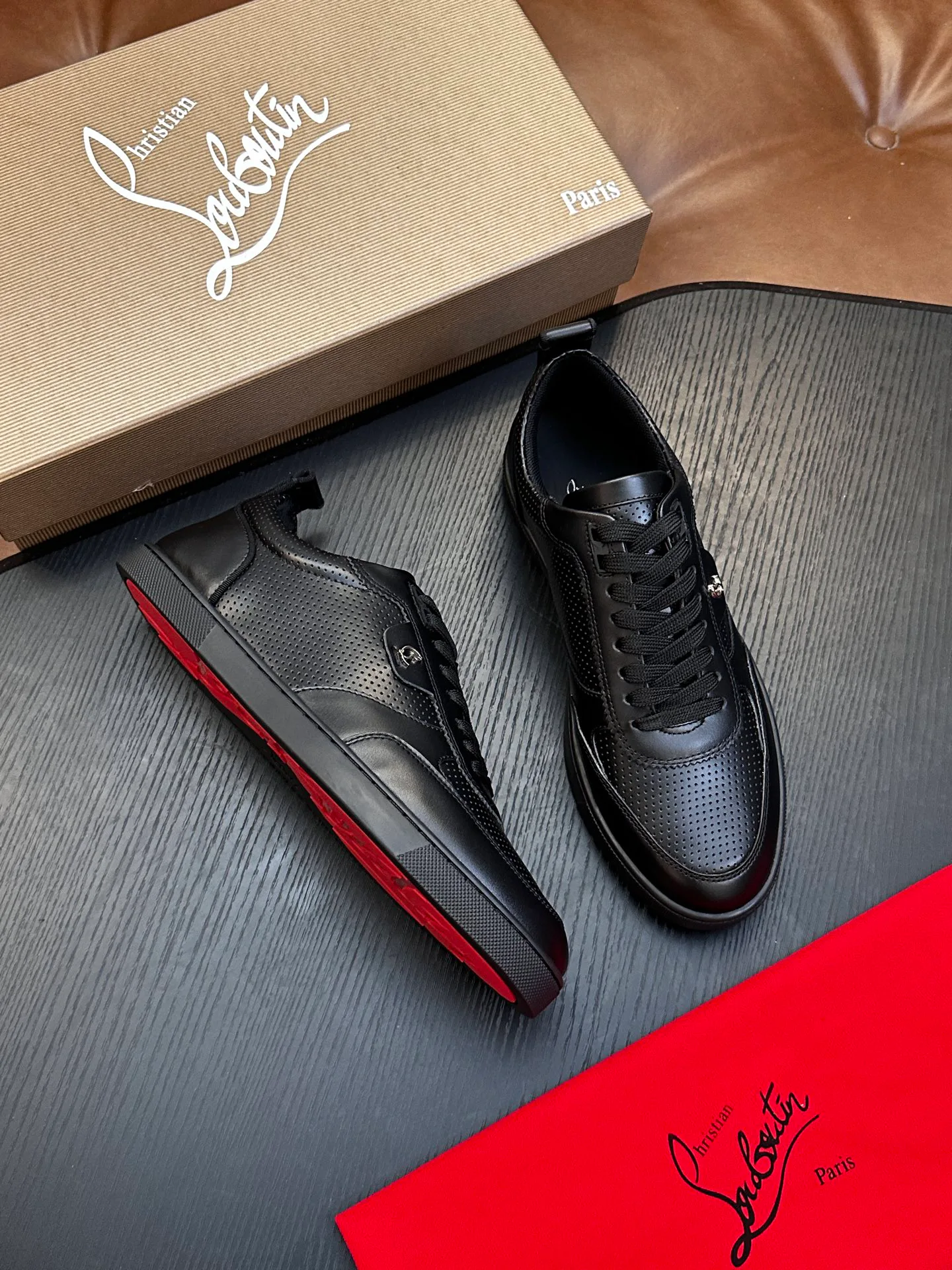 Кроссовки Мужские Christian Louboutin 17125916
