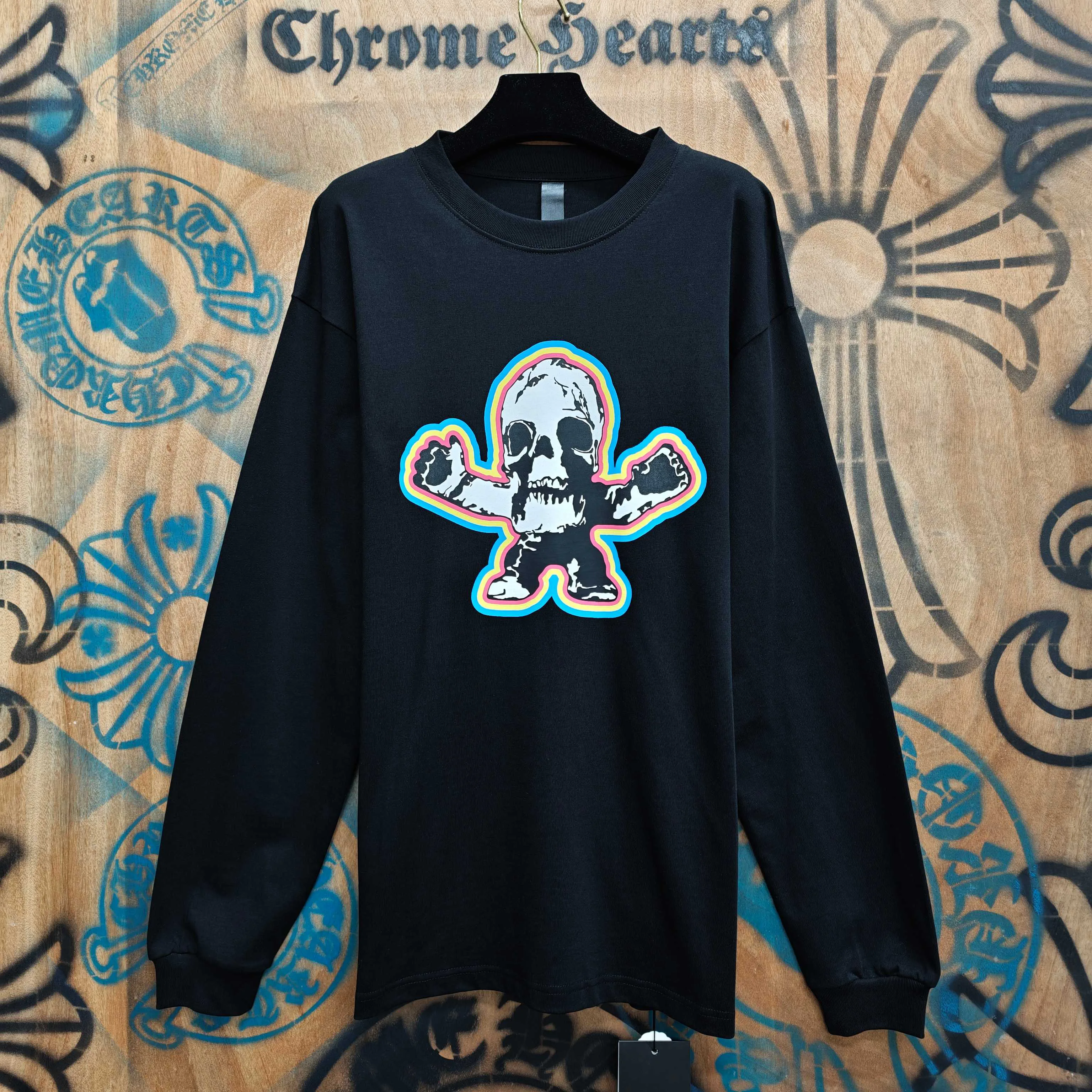 Лонгсливы Мужские Chrome Hearts 11808775