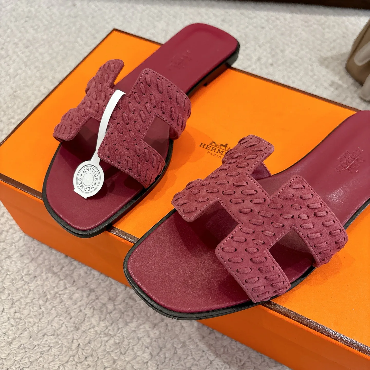 Шлепанцы Женские Hermes 199684