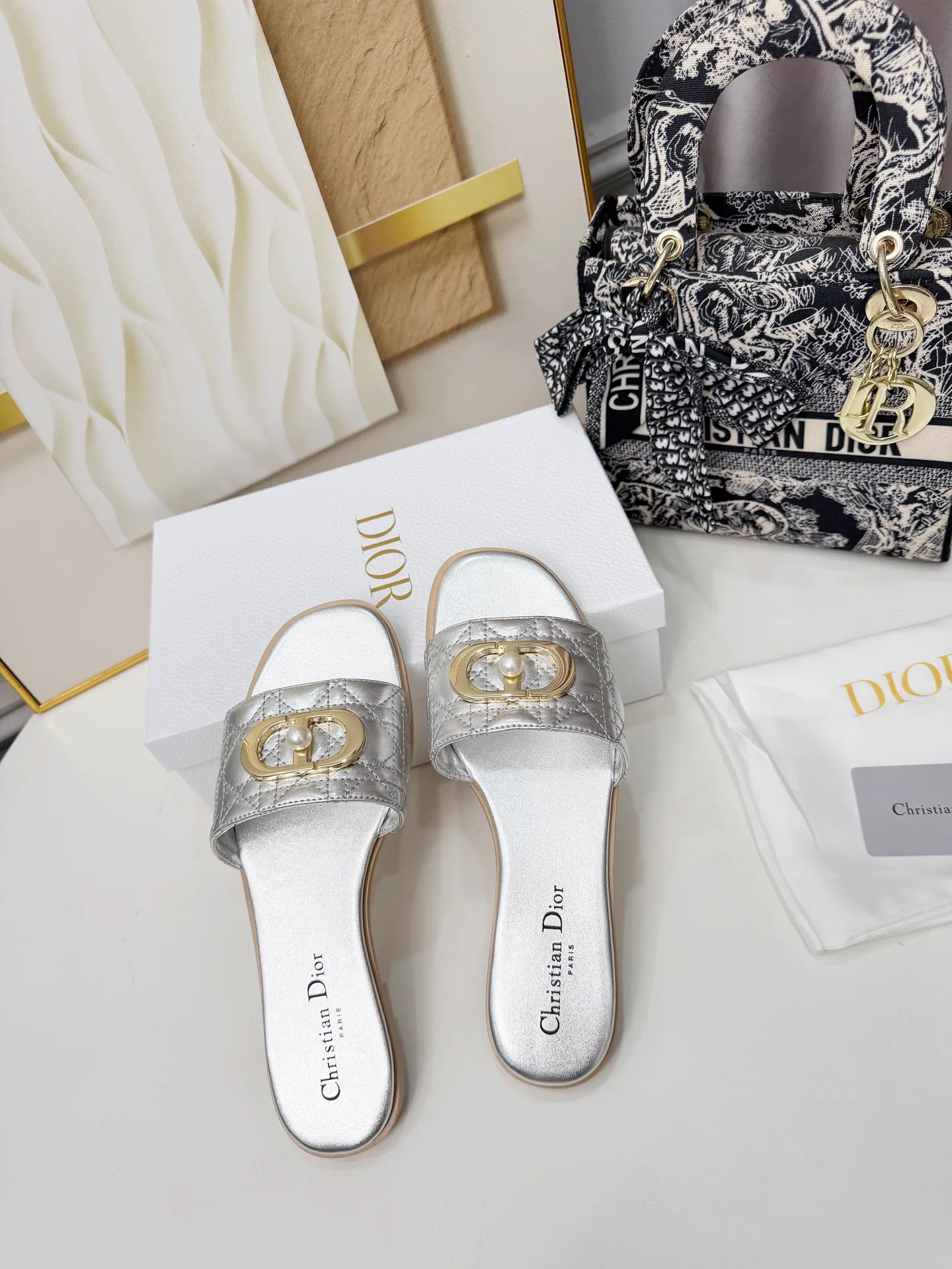 Шлепанцы Женские Christian Dior 913184