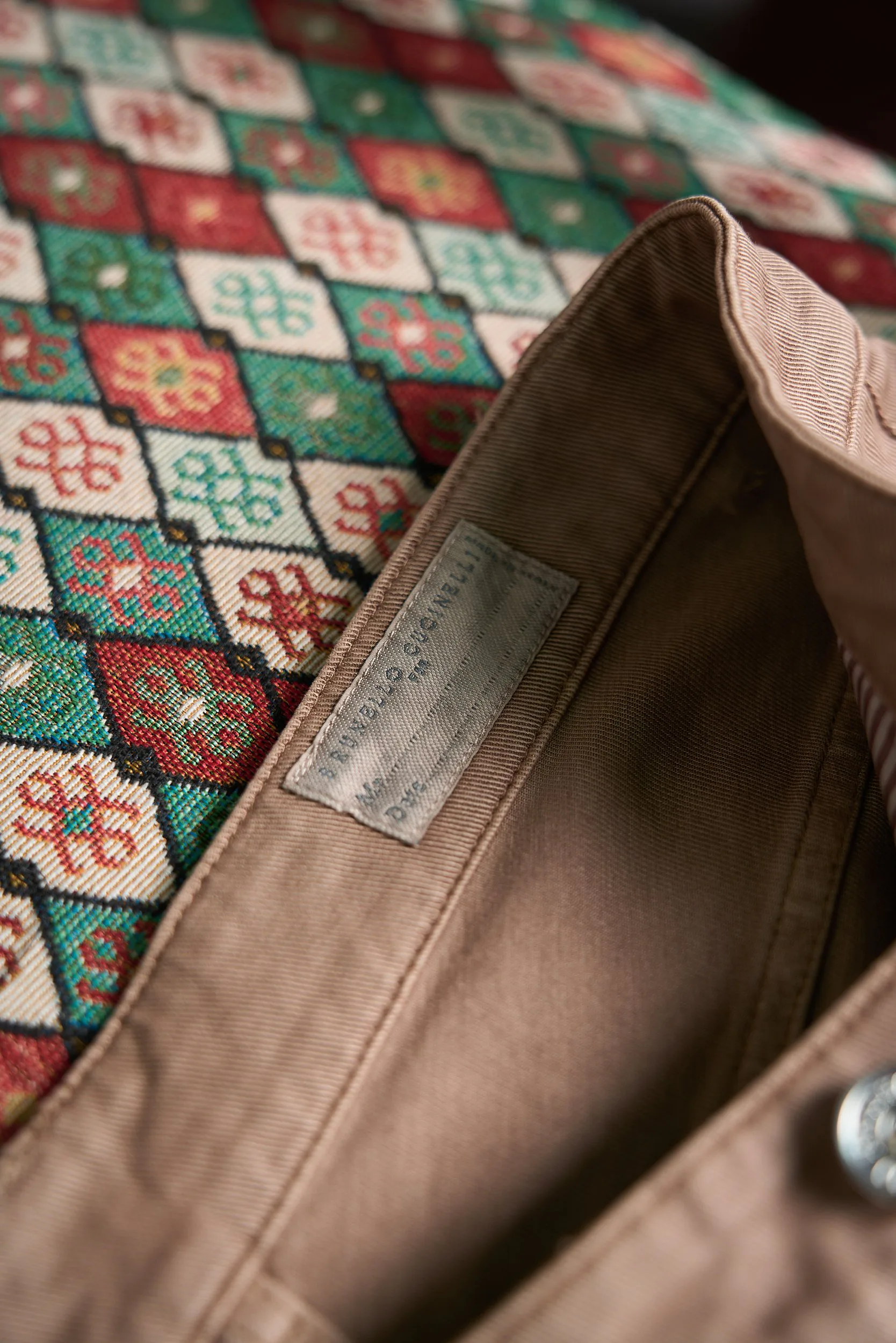 Джинсы Мужские Brunello Cucinelli 5406271