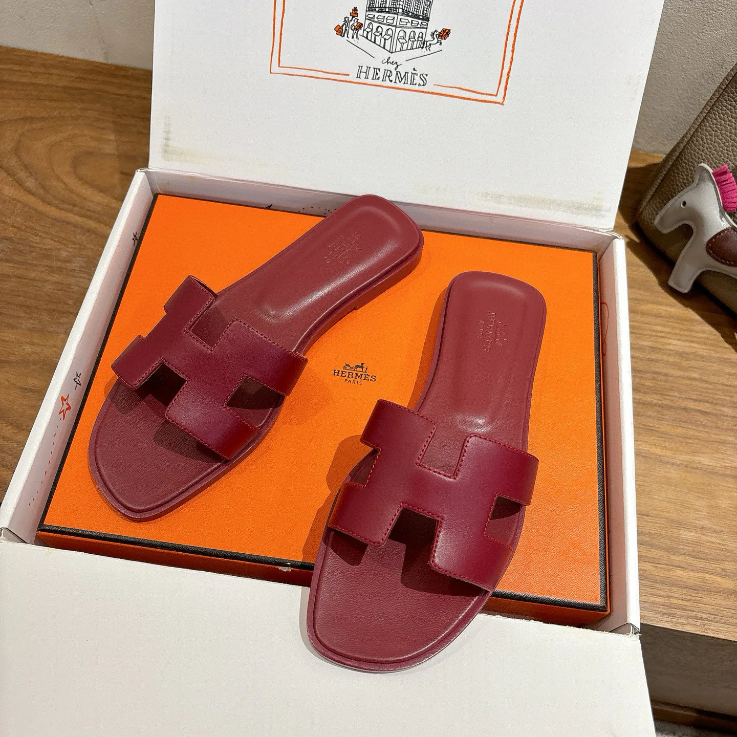 Шлепанцы Женские Hermes 396992