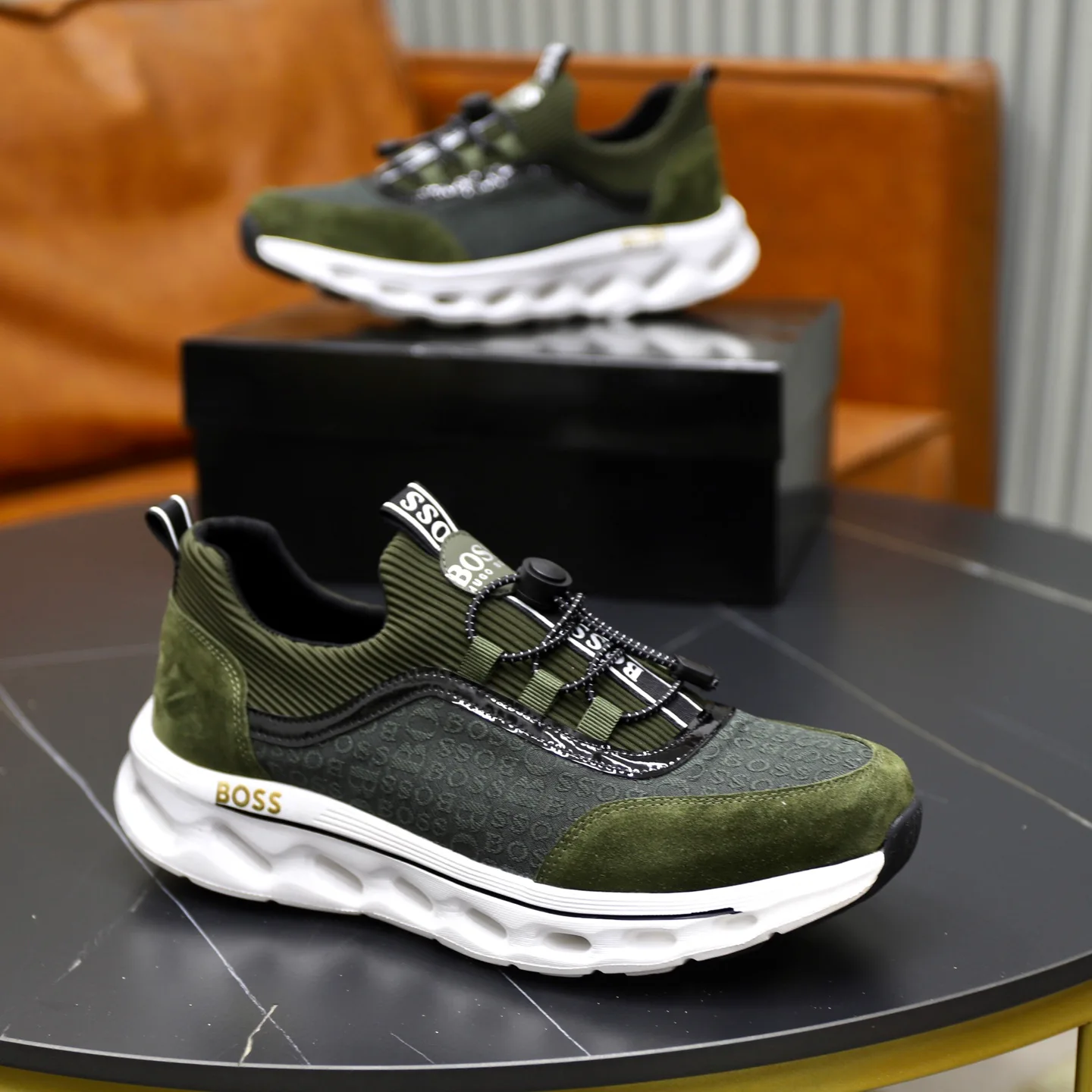 Кроссовки Мужские Hugo Boss 183897