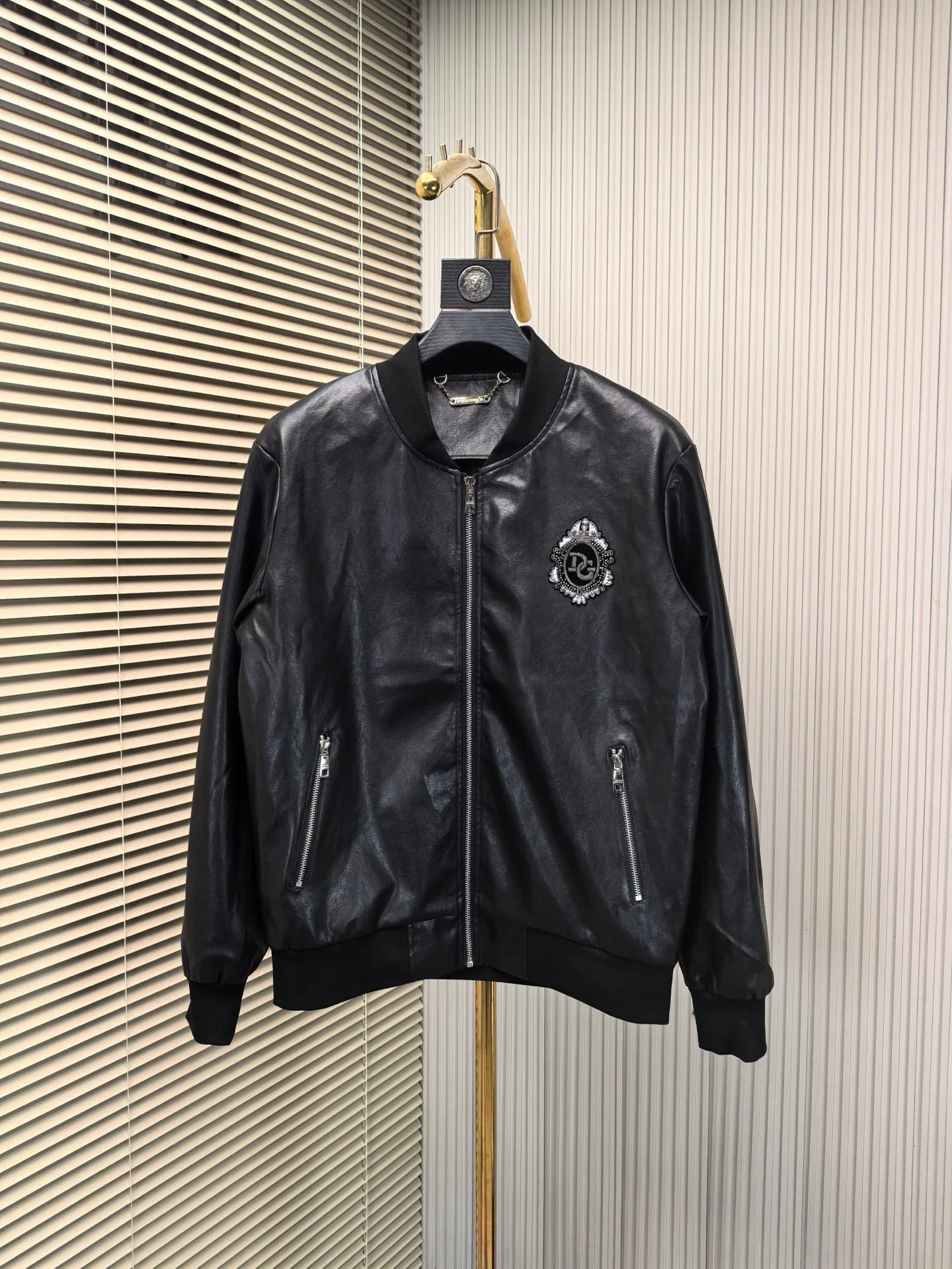 Кожаные Куртки И Дублёнки Мужские Dolce & Gabbana 11411443