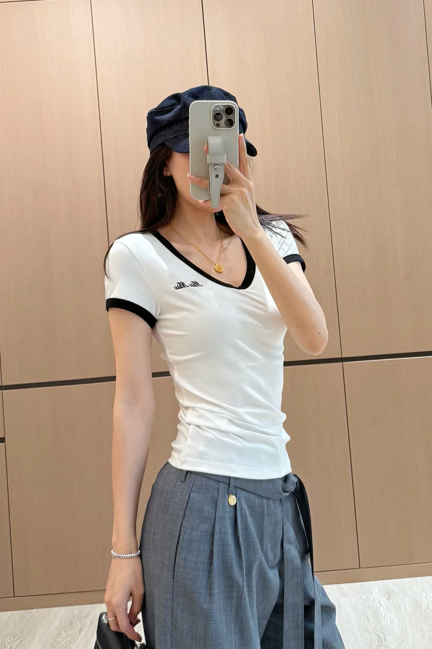 Футболки Женские Miu Miu 933948