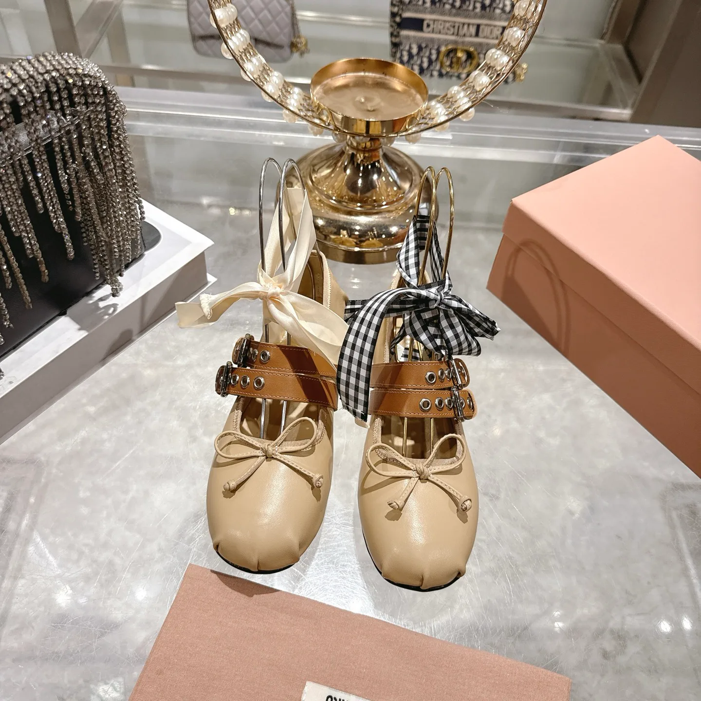 Балетки Женские Miu Miu 11893485