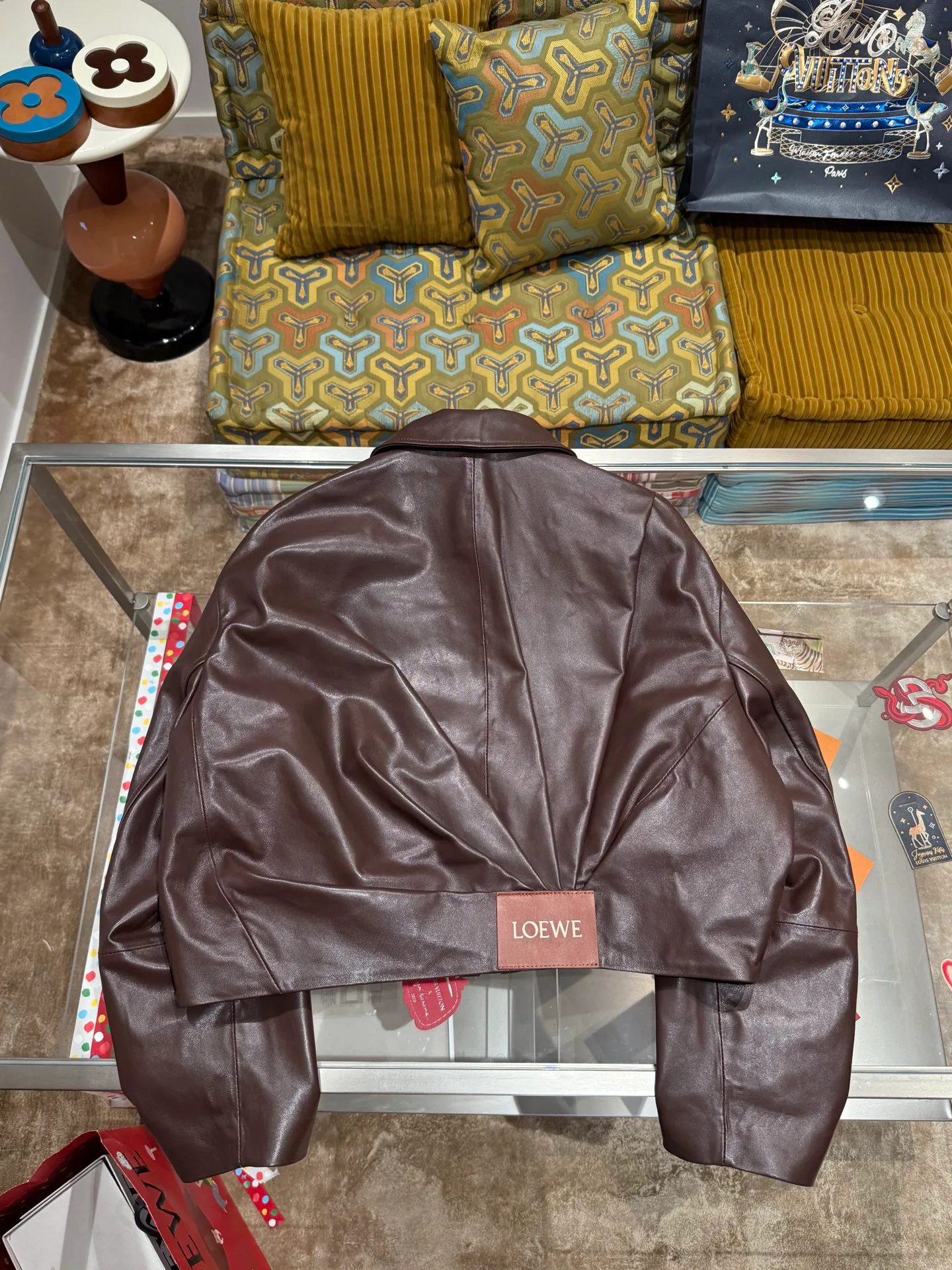 Кожаные Куртки И Дублёнки Мужские Loewe 987247