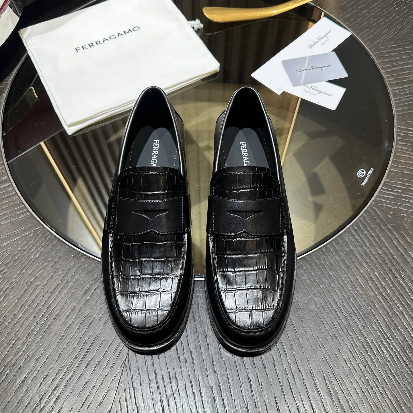 Лоферы И Туфли Мужские Salvatore Ferragamo 18341649
