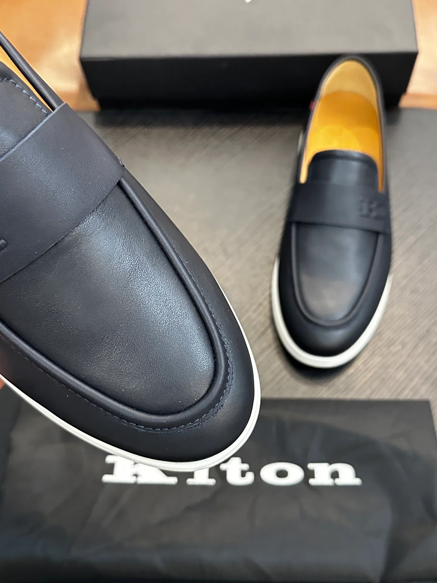 Лоферы И Туфли Мужские Kiton 1094322