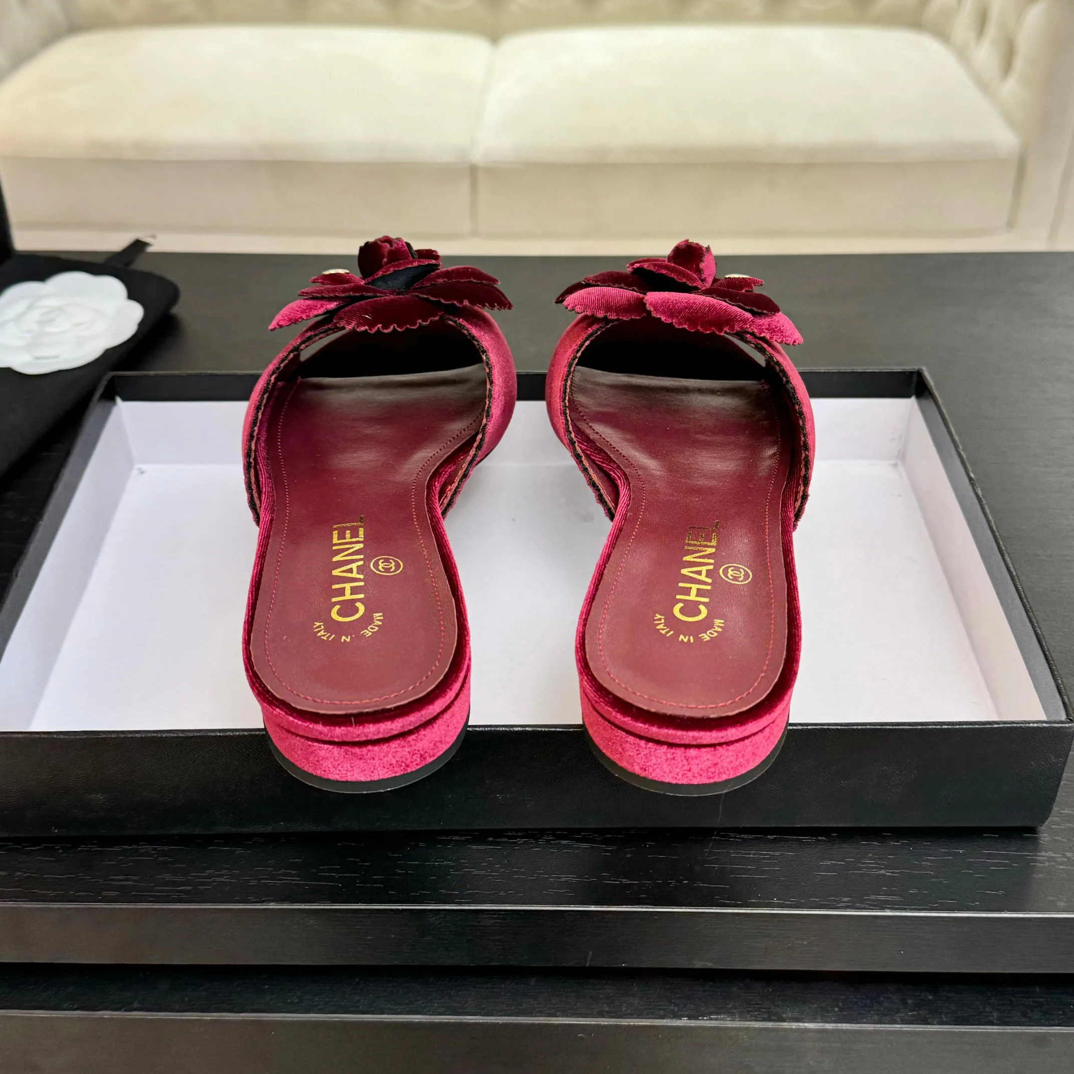 Шлепанцы Женские Chanel 53400