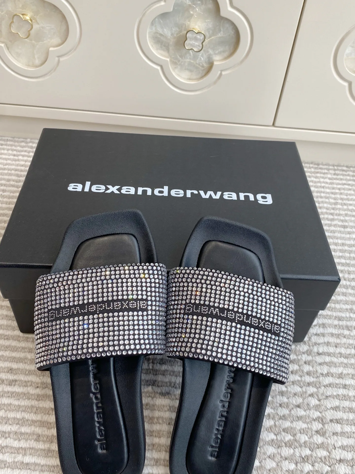 Шлепанцы Женские Alexander Wang 11777616