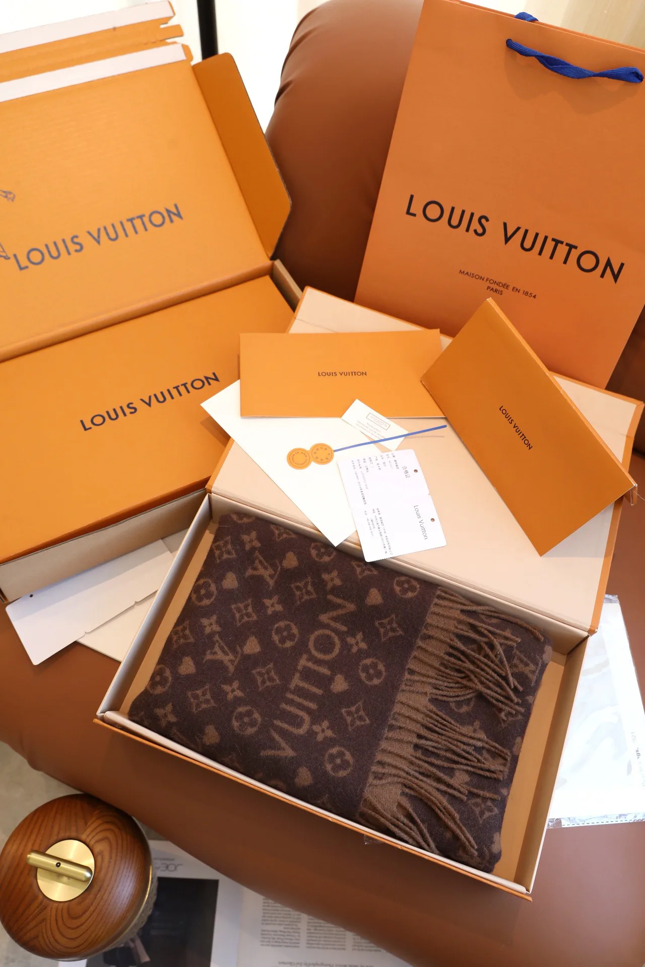 Шарфы Louis Vuitton 1313376