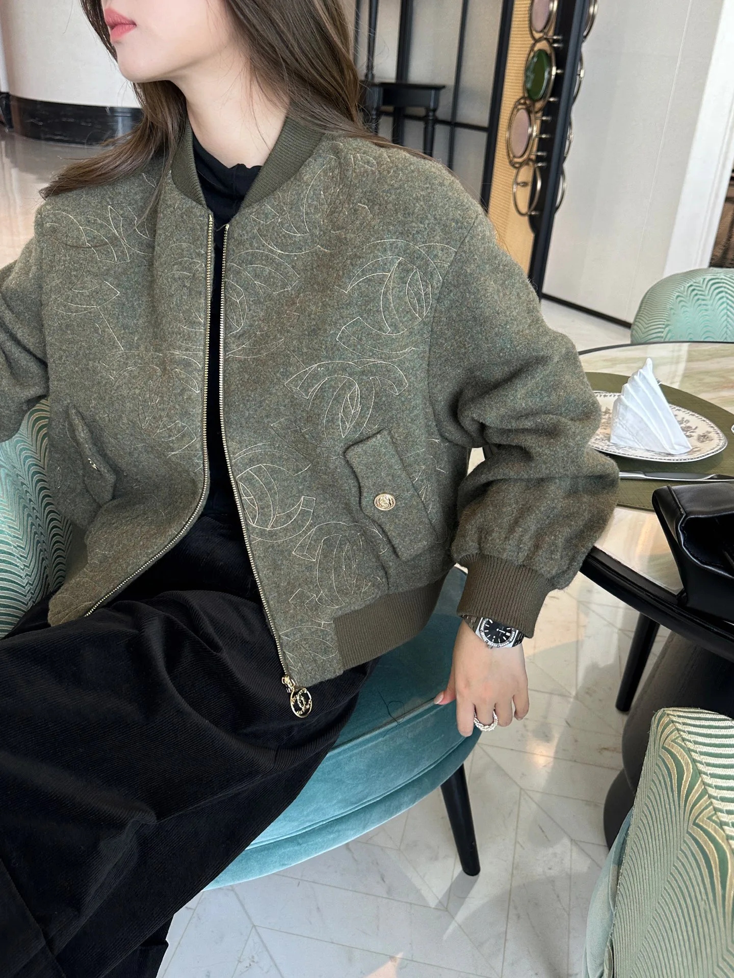 Куртки И Пуховики Женские Chanel 459465