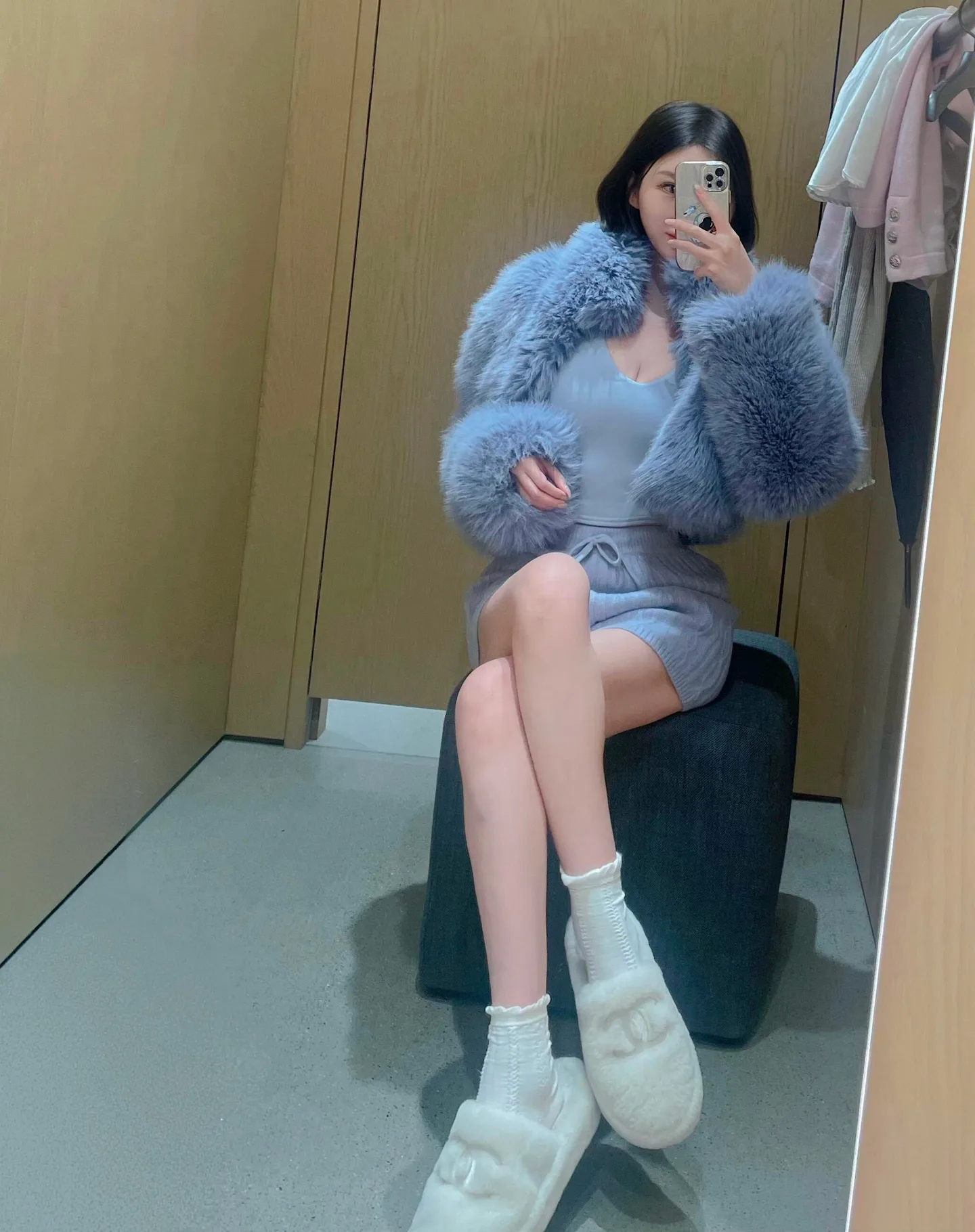 Тапочки Женские Chanel 2555481