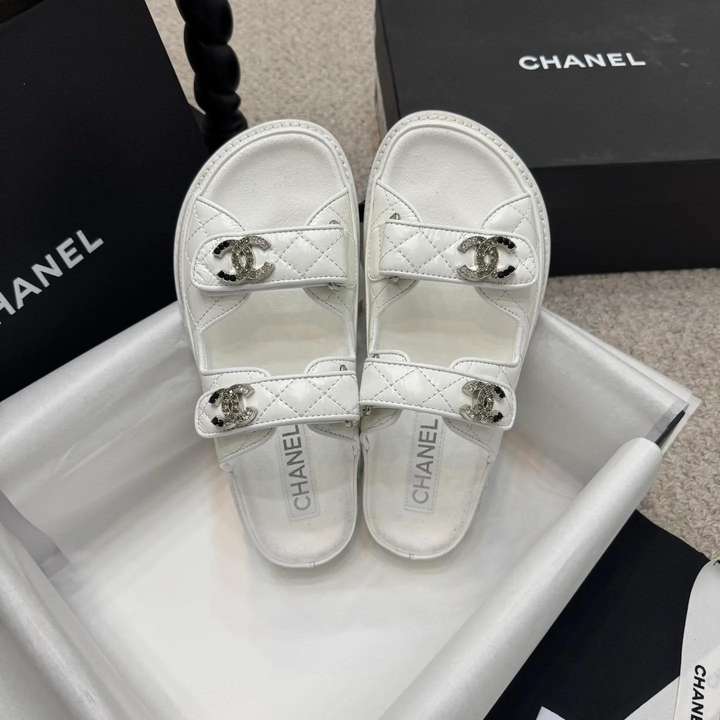 Шлепанцы Женские Chanel 29040