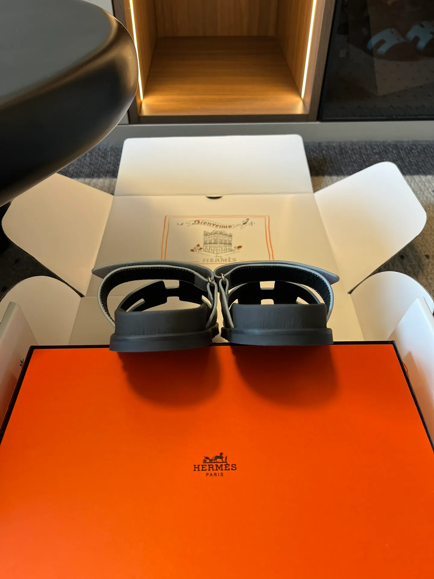 Шлепанцы Женские Hermes 12777632