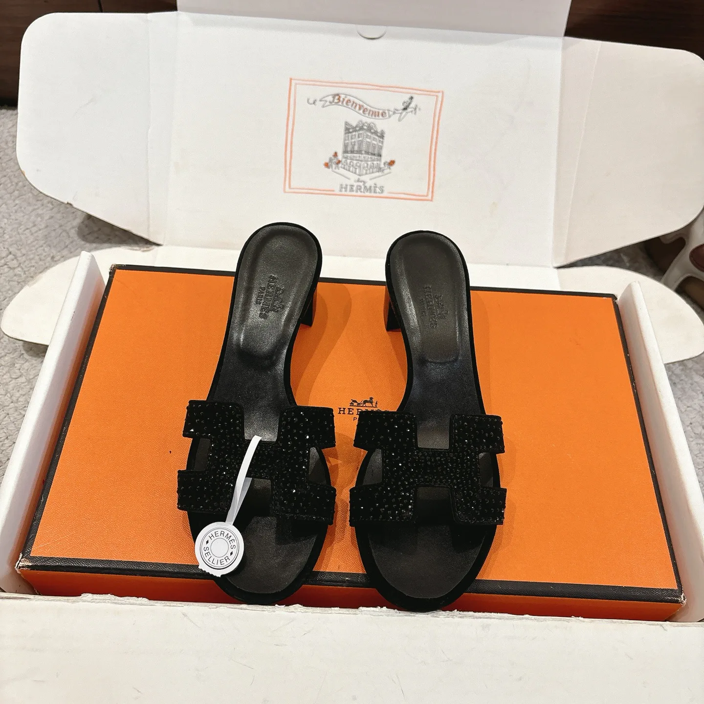 Шлепанцы Женские Hermes 11245945