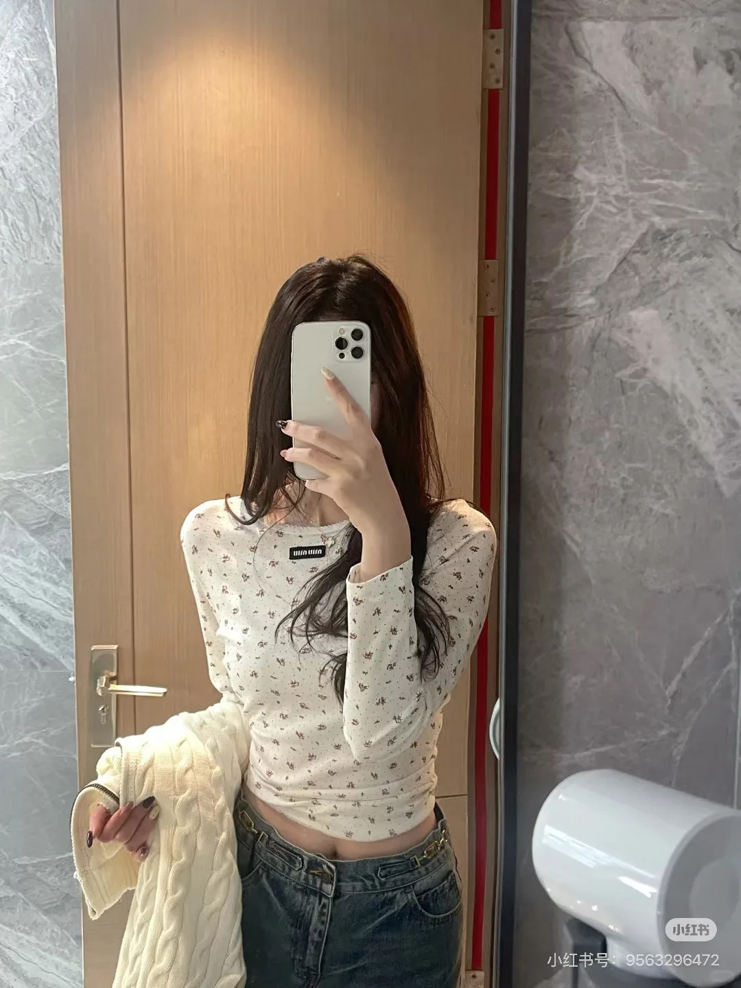 Лонгсливы Женские Miu Miu 11665954