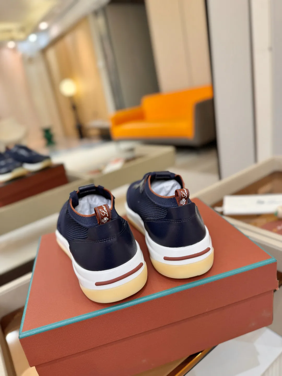 Кроссовки Мужские Loro Piana 18039625