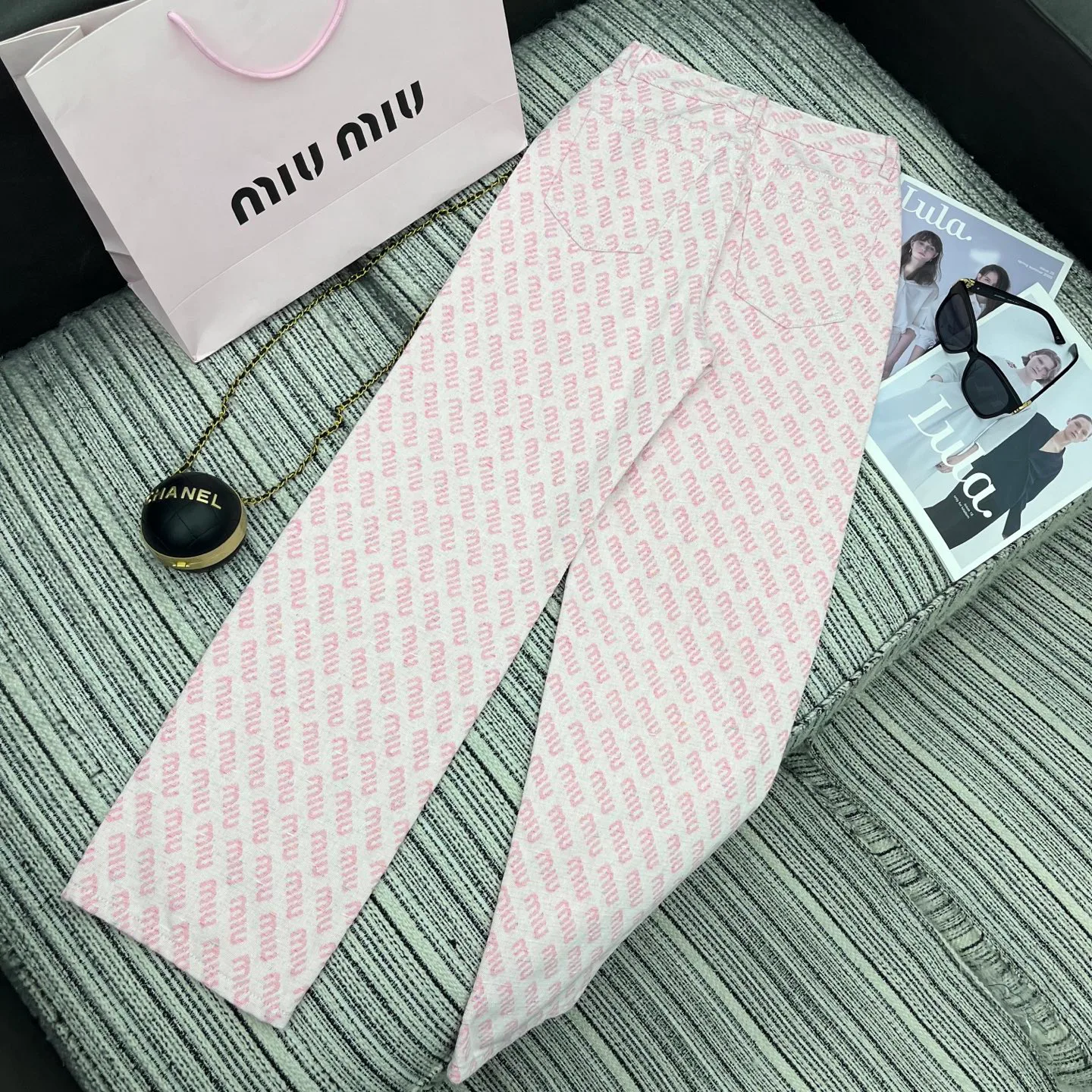 Джинсы Женские Miu Miu 25615