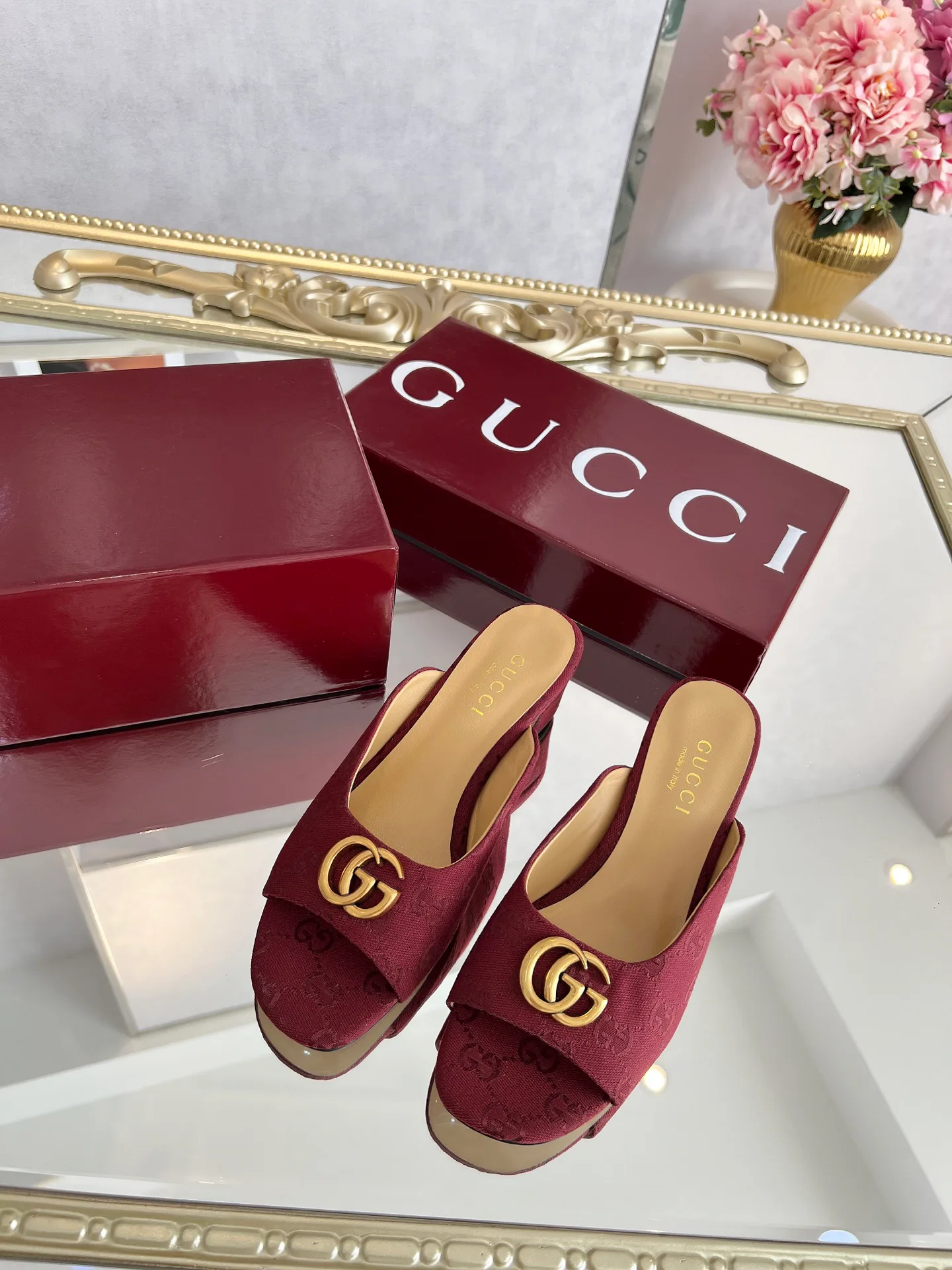 Босоножки Женские Gucci 2226947
