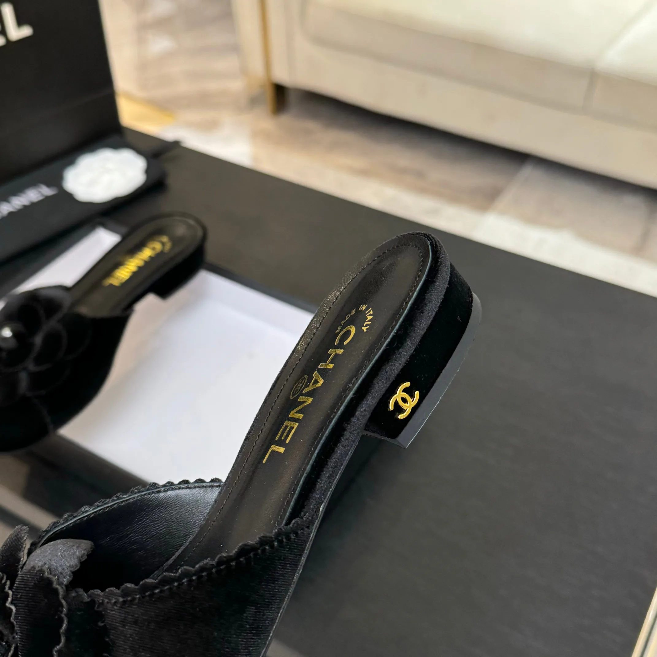 Шлепанцы Женские Chanel 53401