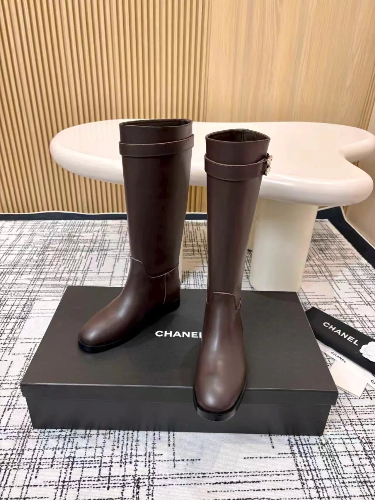 Сапоги Женские Chanel 18415478