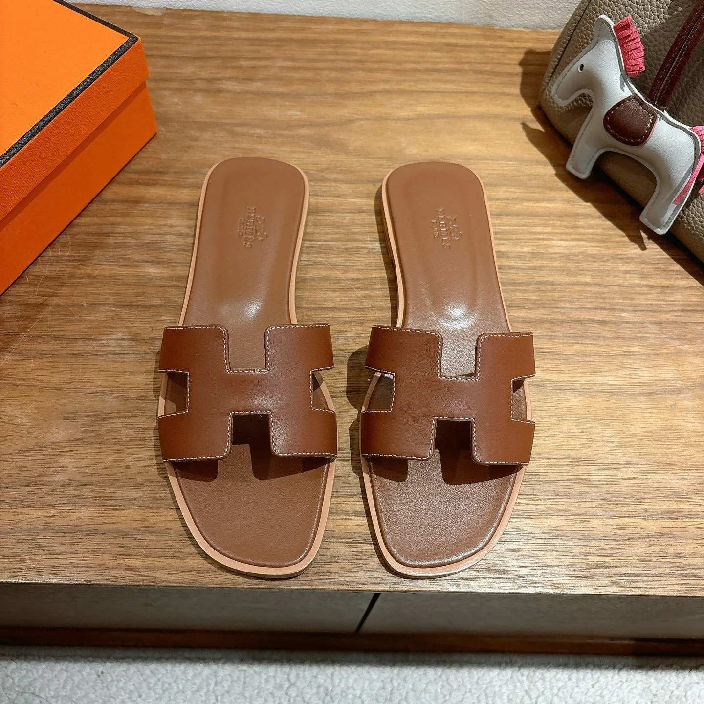 Шлепанцы Женские Hermes 396971