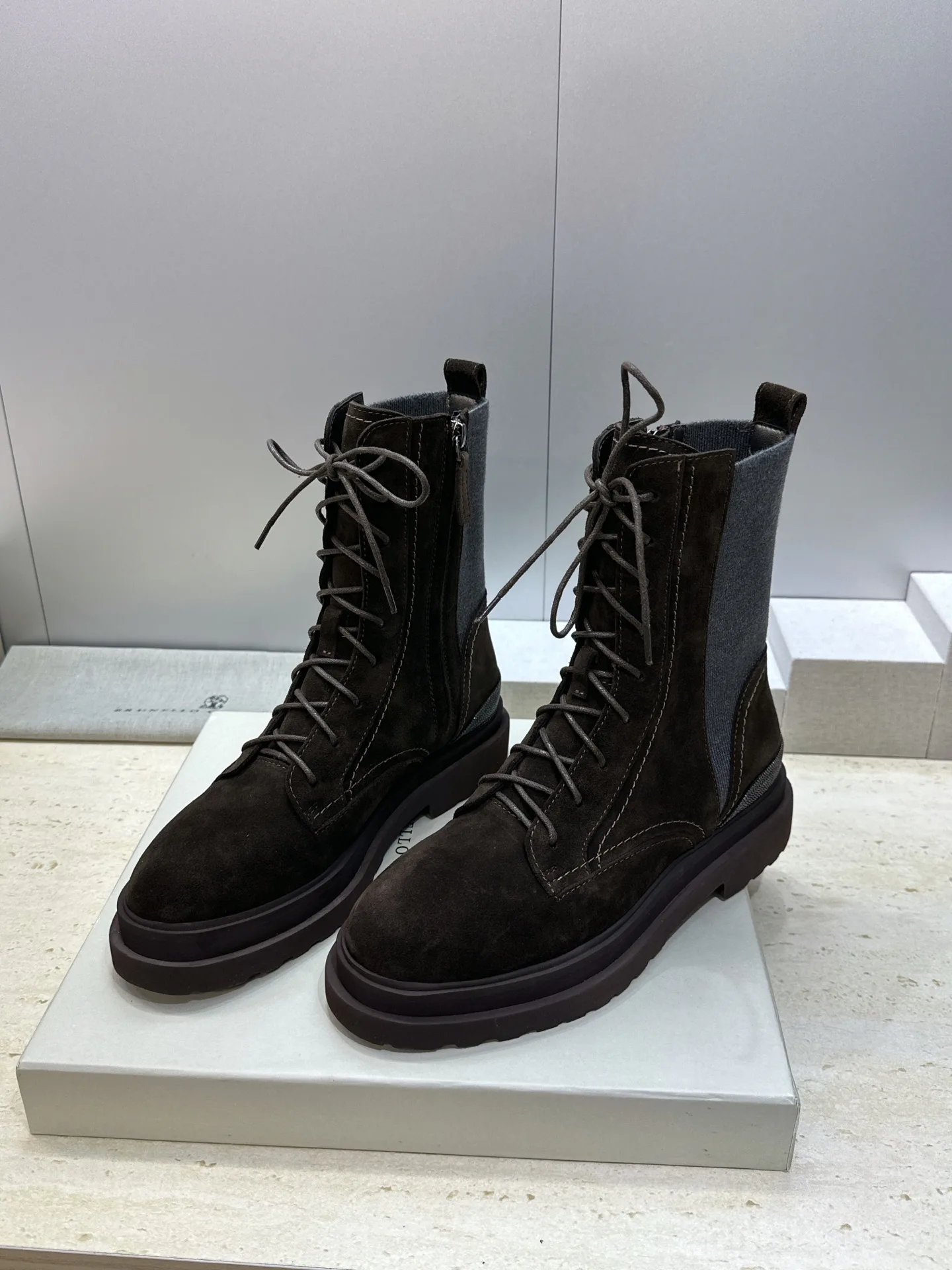 Ботинки Женские Brunello Cucinelli 17344252