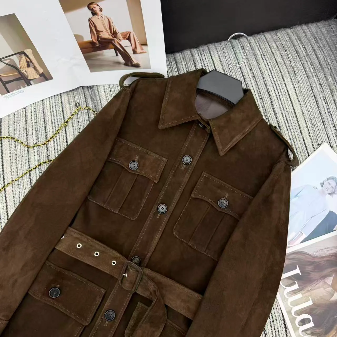 Кожаные Куртки И Дублёнки Женские Ralph Lauren 2702520