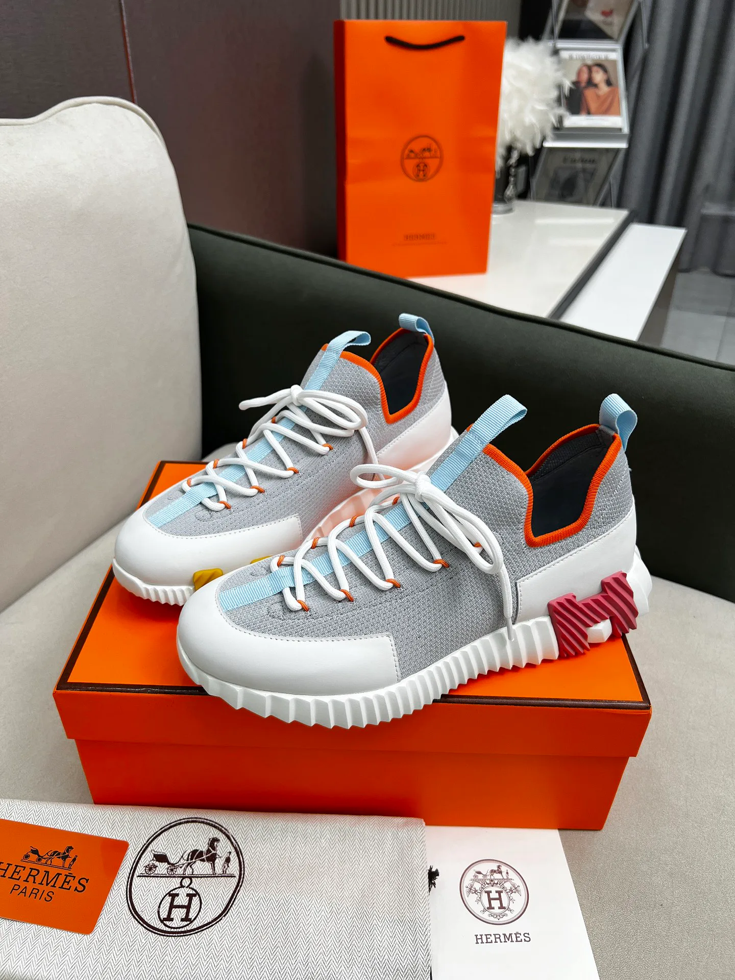Кроссовки Женские Hermes 2628147