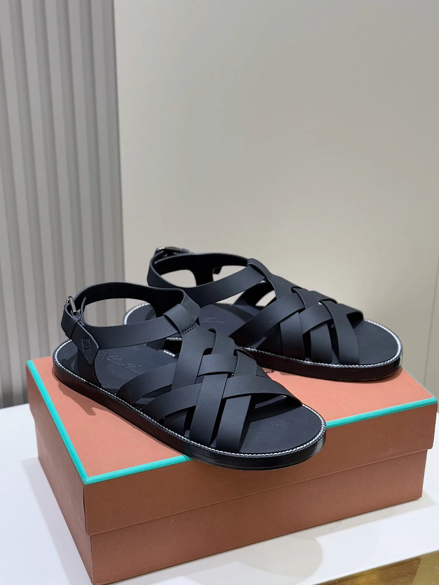 Шлепанцы Мужские Loro Piana 33605