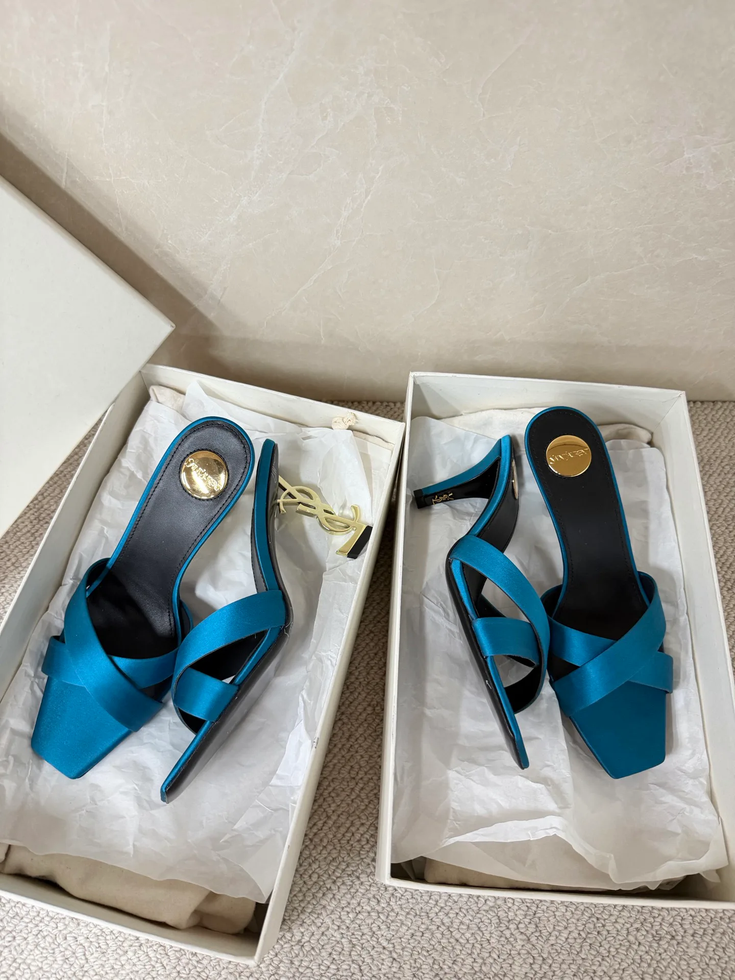 Босоножки Женские Saint Laurent 1703802