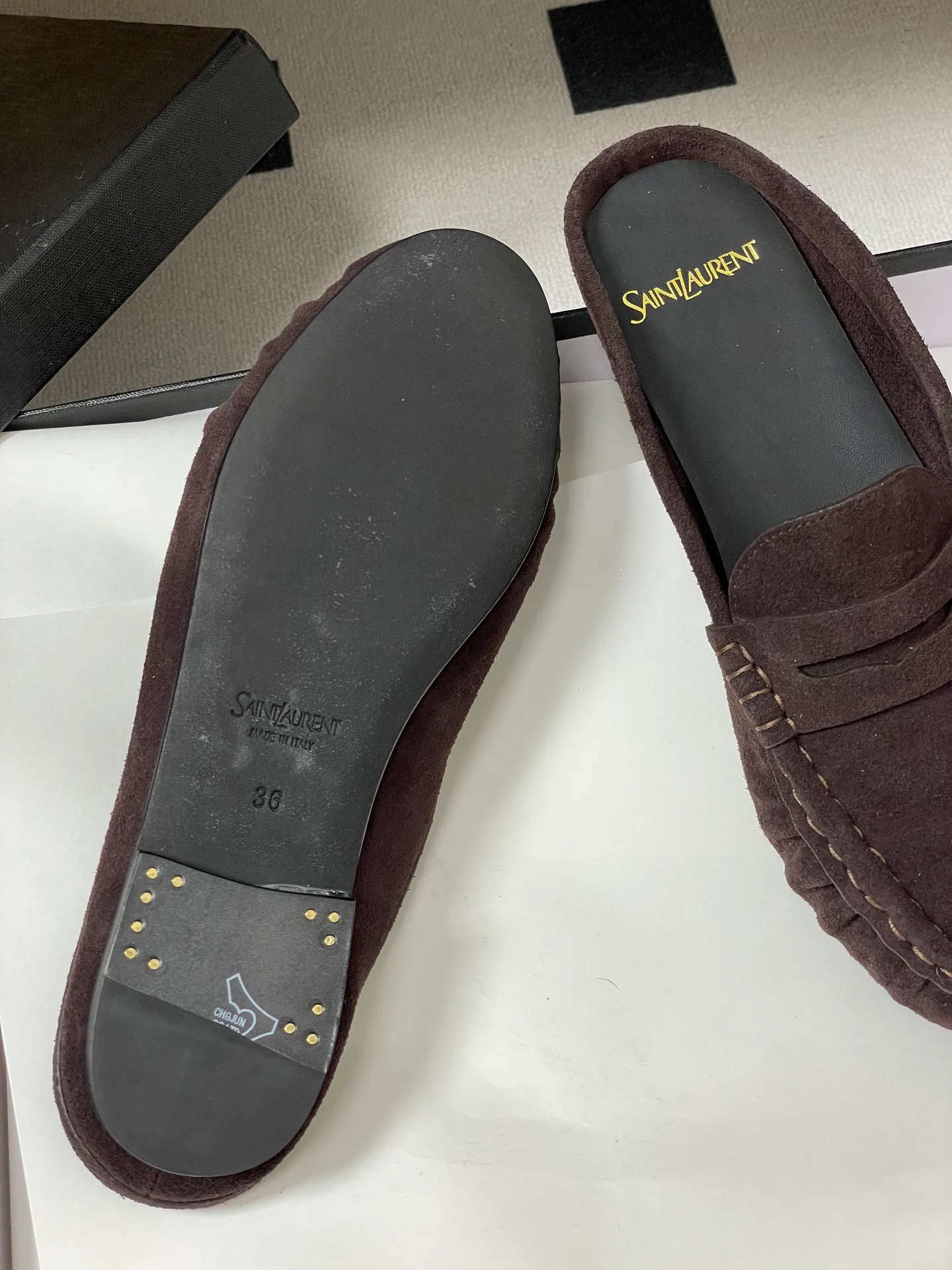 Мюли И Сабо Женские Saint Laurent 725682