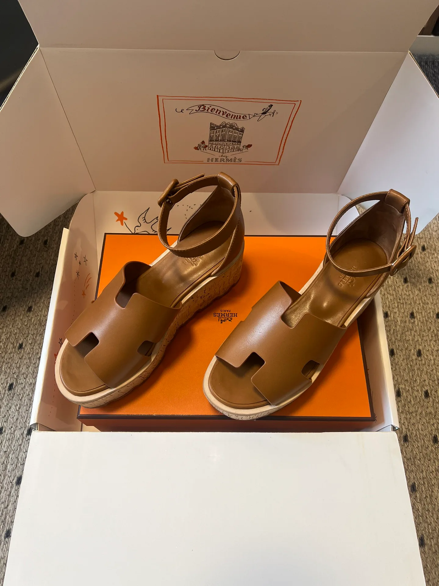 Босоножки Женские Hermes 10209640