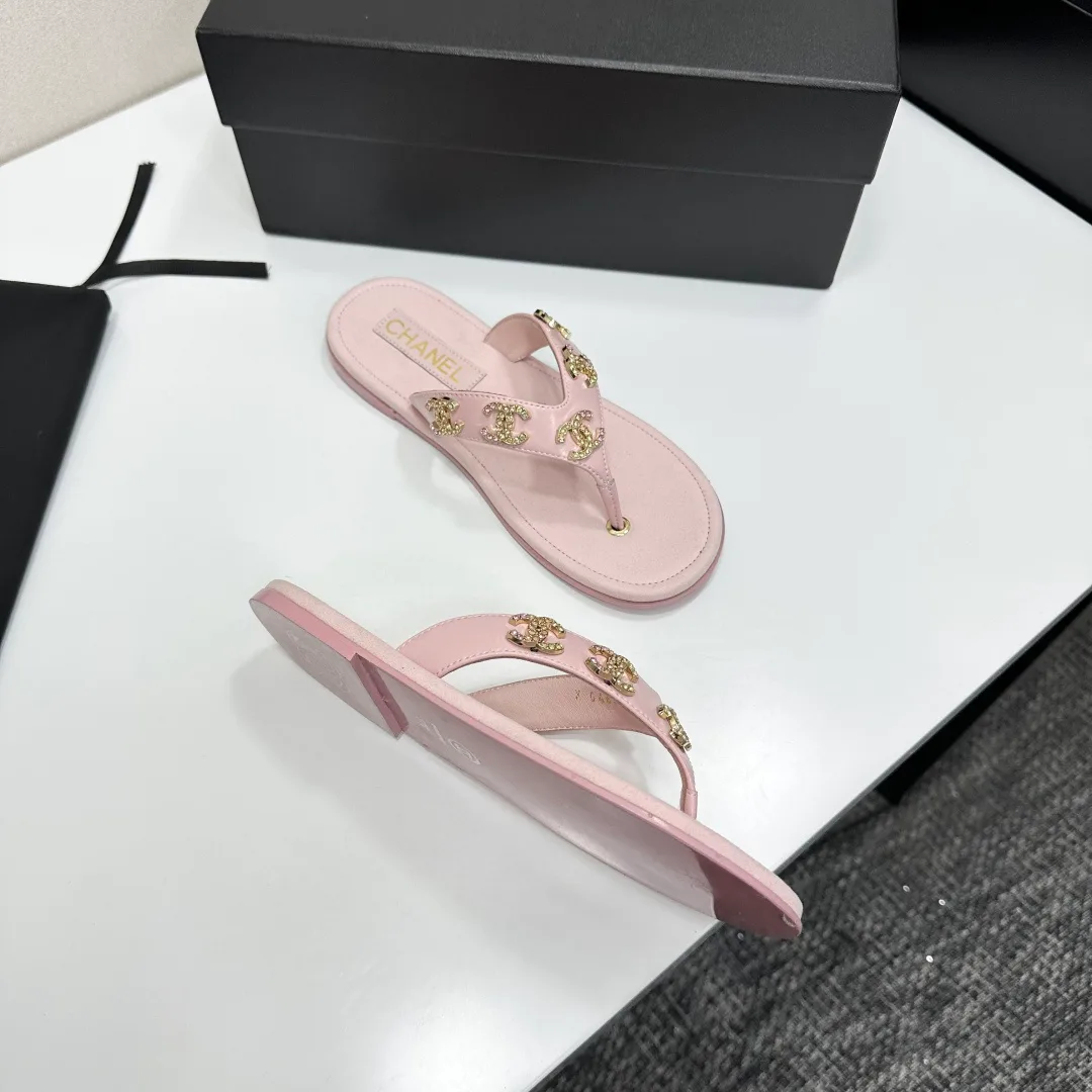 Шлепанцы Женские Chanel 1518408