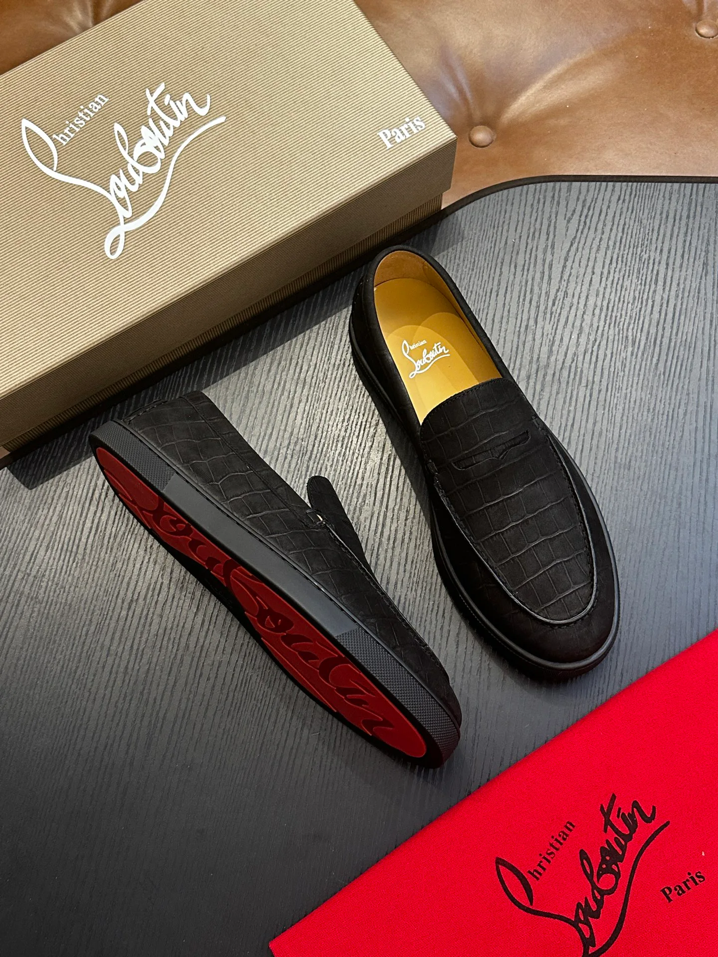 Лоферы И Туфли Мужские Christian Louboutin 11607003
