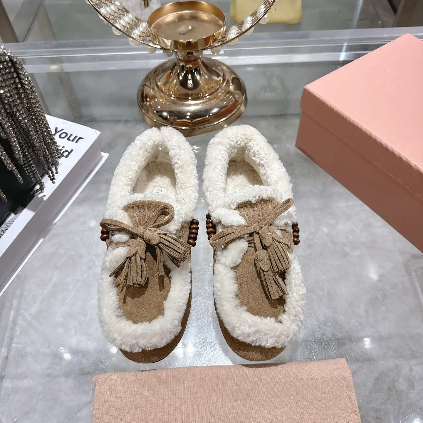 Мокасины Женские Miu Miu 397938