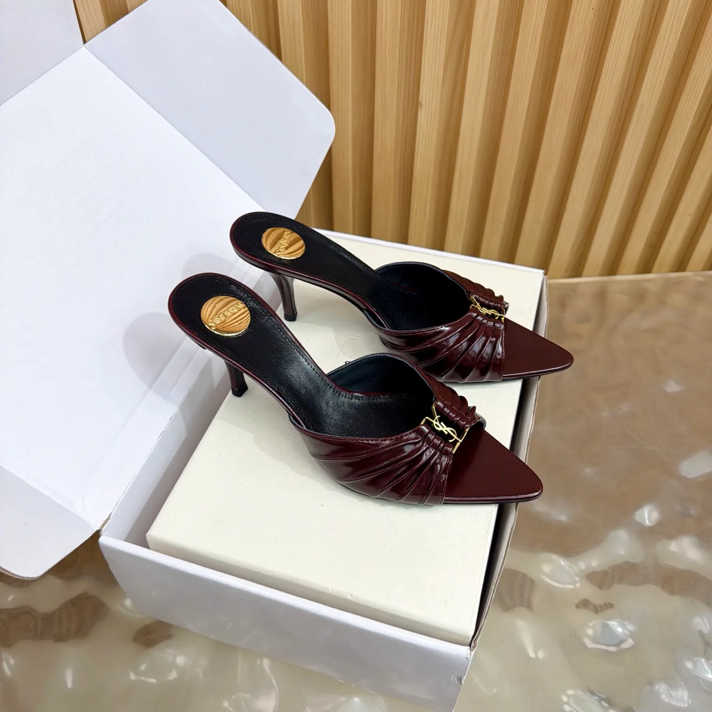 Мюли И Сабо Женские Saint Laurent 11660327