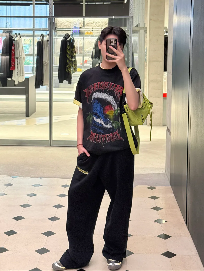 Футболки Мужские Balenciaga 14121893