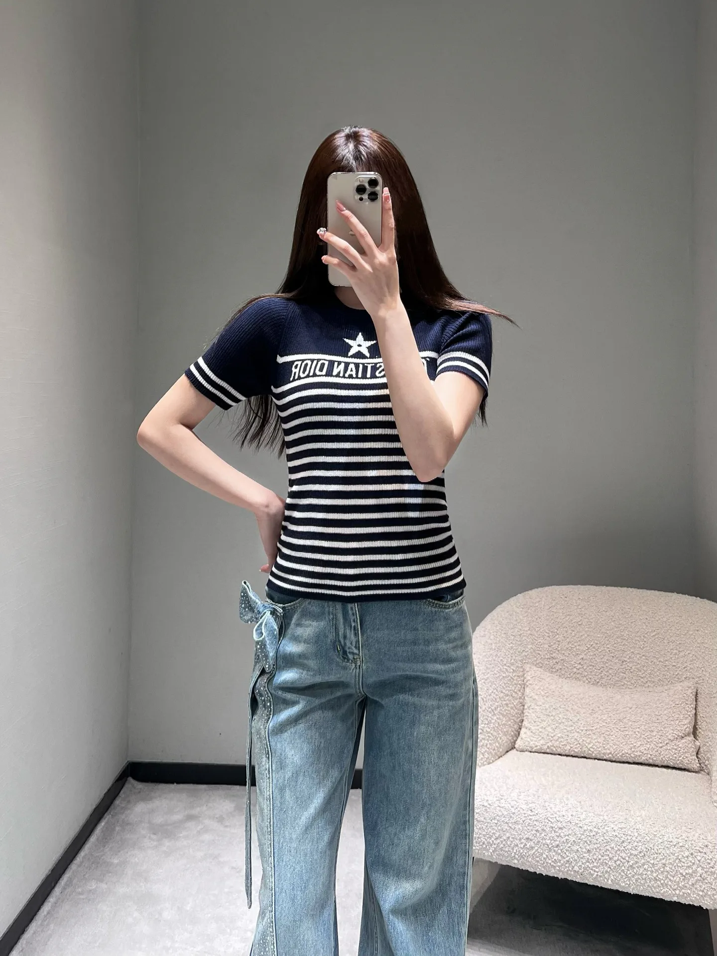 Футболки Женские Christian Dior 5883375