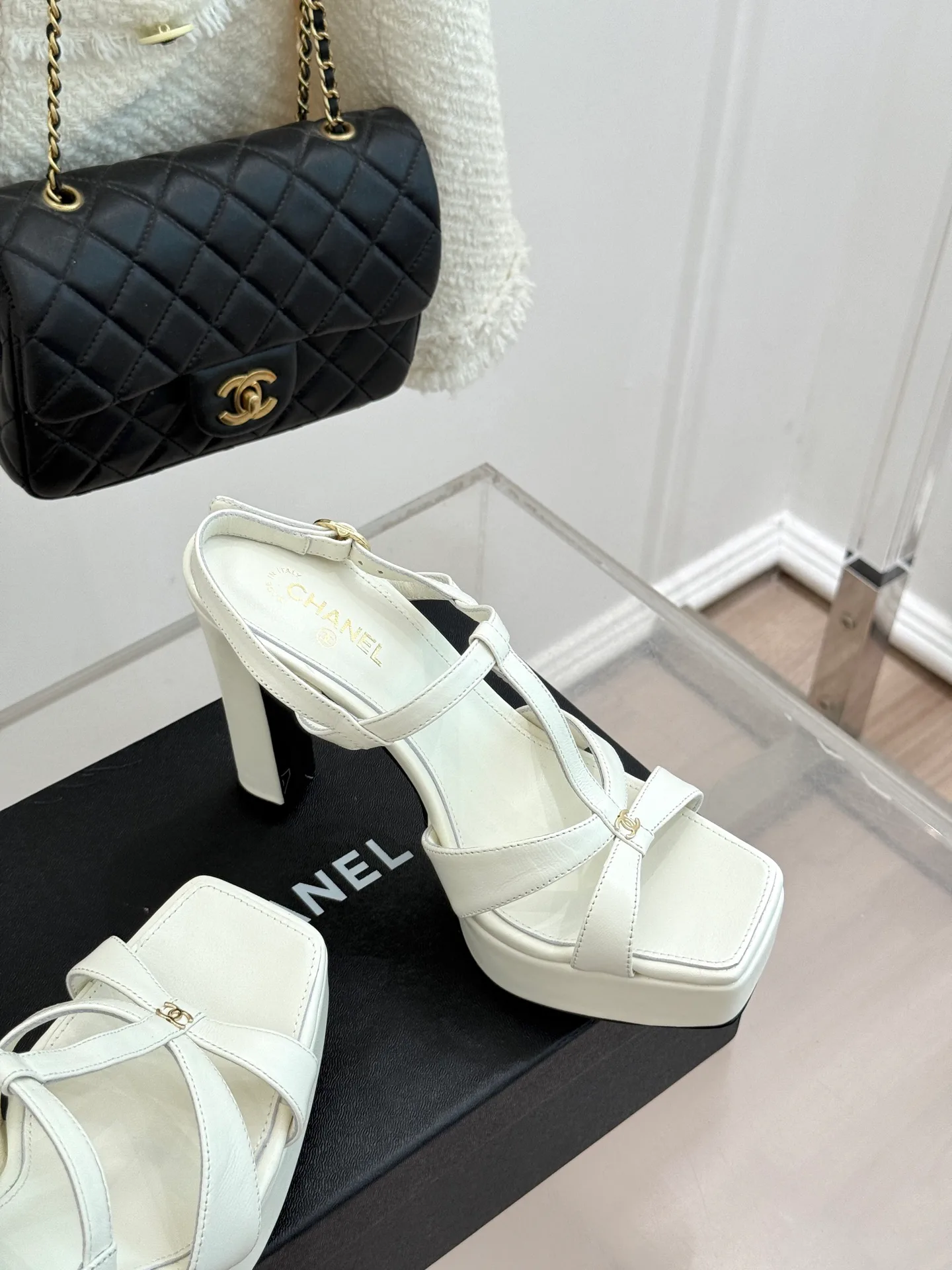 Босоножки Женские Chanel 12958089