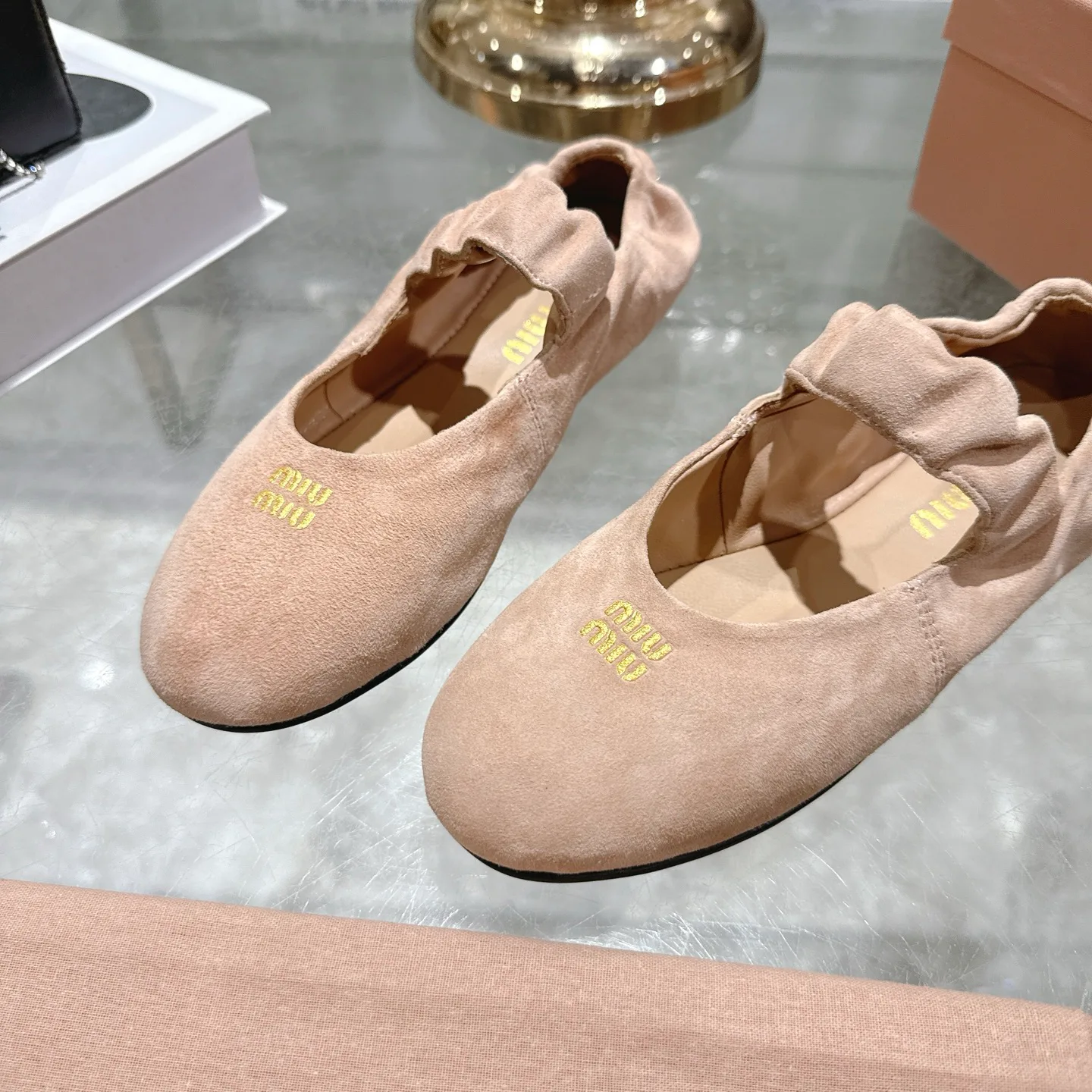 Балетки Женские Miu Miu 12847598