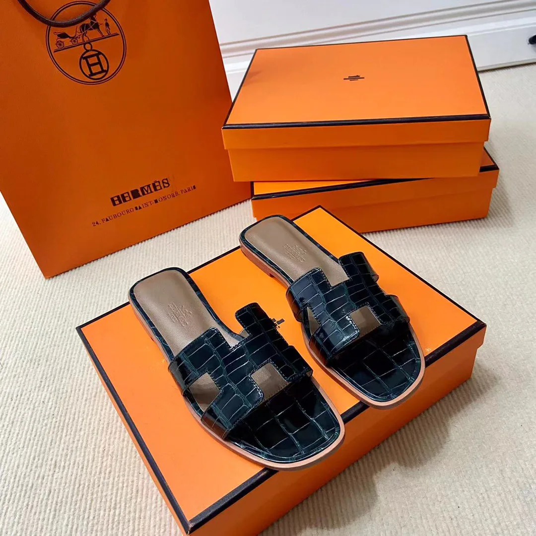 Шлепанцы Женские Hermes 4340516