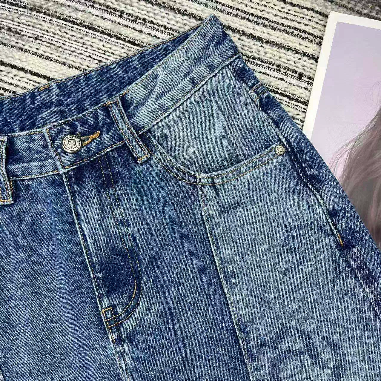 Джинсы Женские Chrome Hearts 11389597