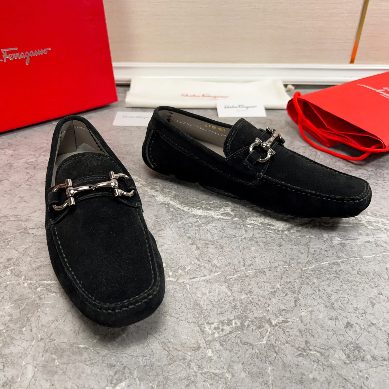 Мокасины Мужские Salvatore Ferragamo 881730