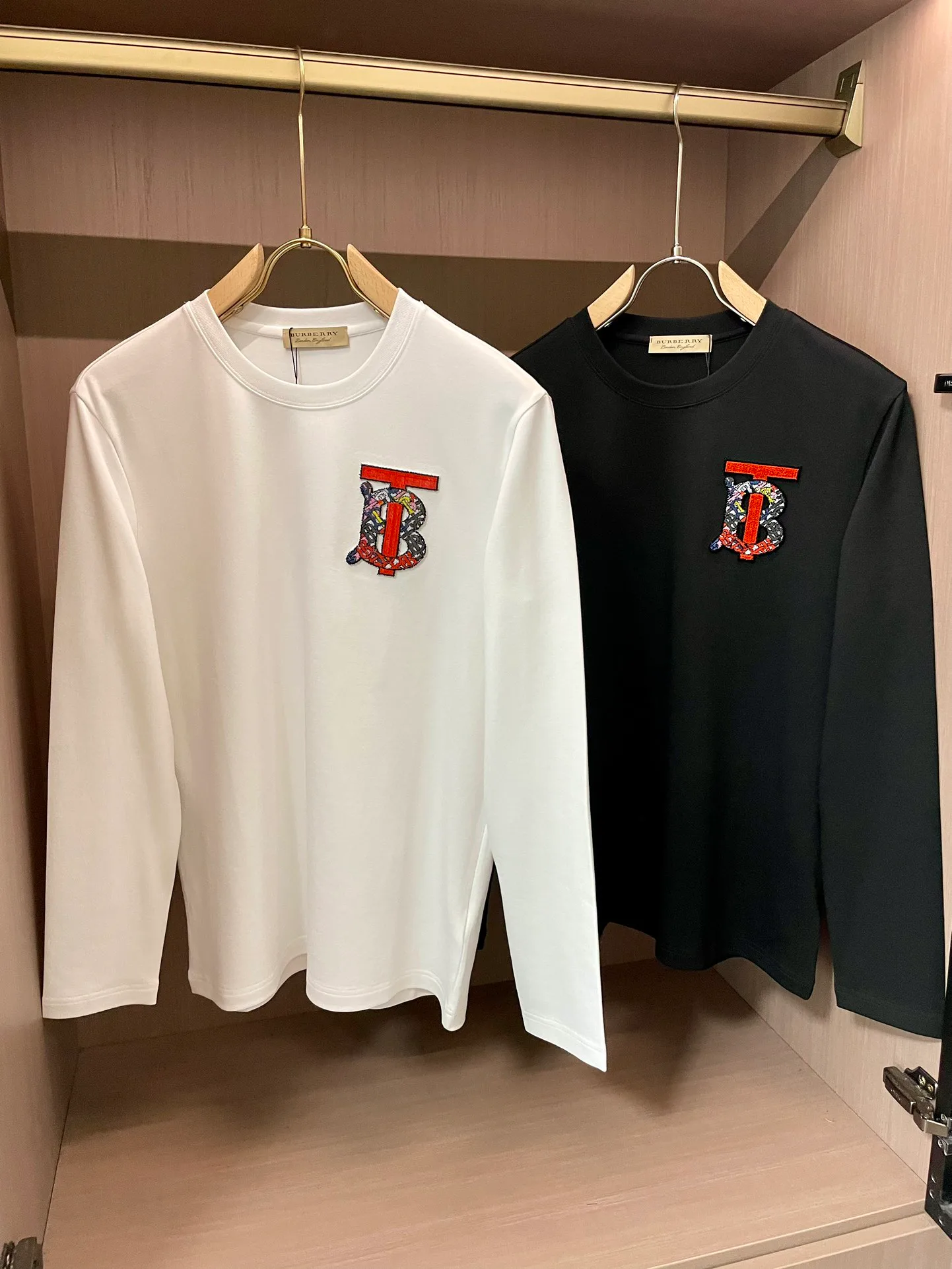 Лонгсливы Мужские Burberry 560376