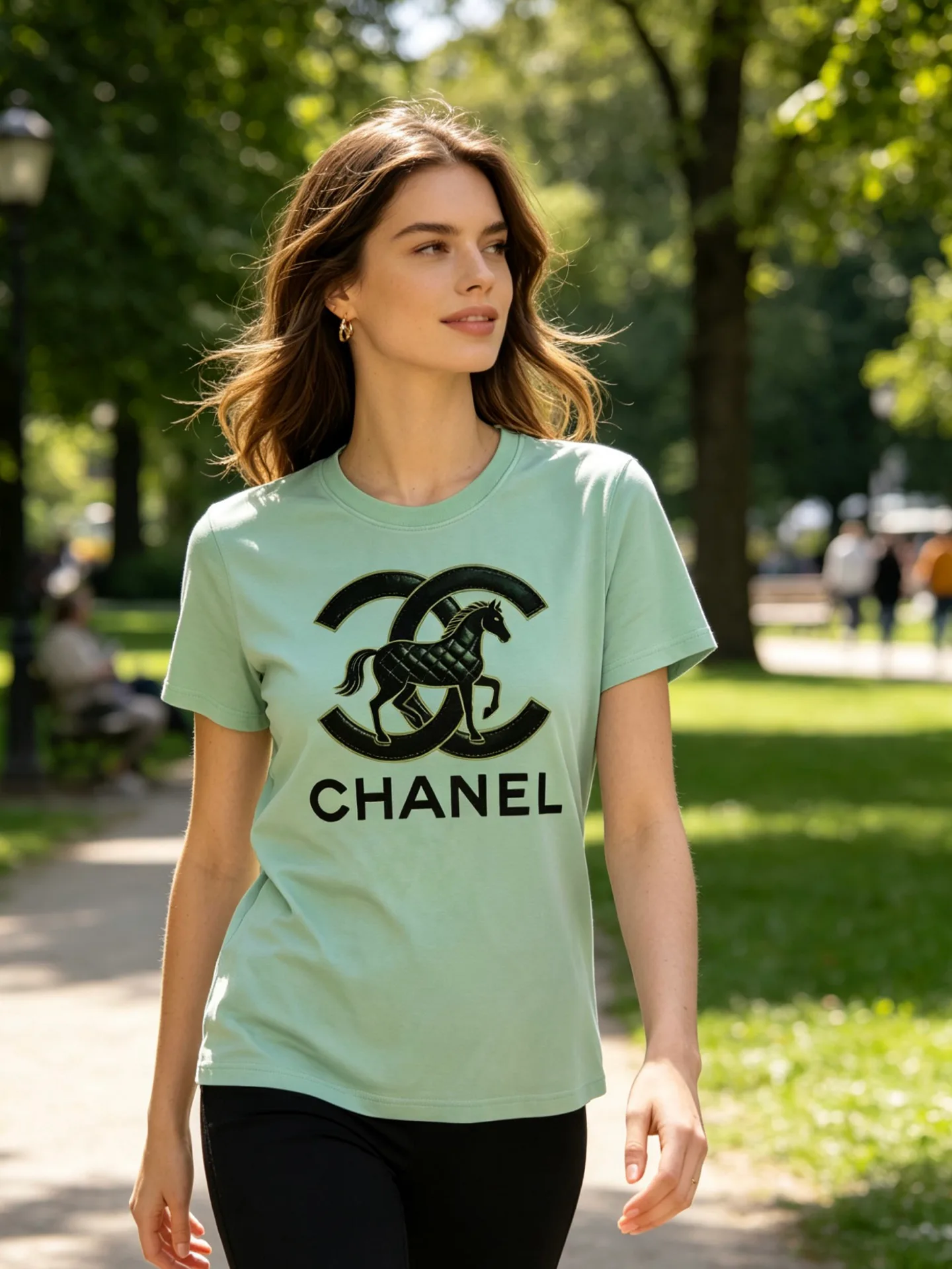 Футболки Женские Chanel 13076351
