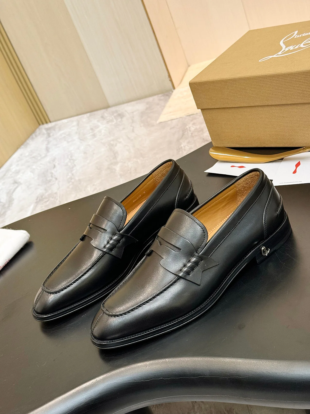 Лоферы И Туфли Мужские Christian Louboutin 18117267